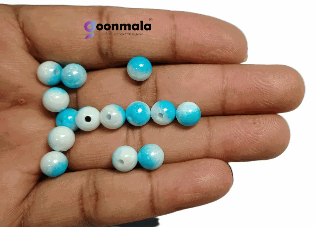 Duel PL Bead 8mm Light Blue -2.webp
