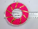 Donut Wool Pearl Pink Ring 4 inch-3.webp
