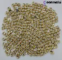 Kundan stone For Jewellery making, Bangles Embroidery Craft & Cloth Works, 4 mm Square cut Sliver 500 pieces
