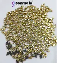 Kundan stone For Jewellery making, Bangles Embroidery Craft & Cloth Works, 3x8mm Burfi Sliver 500 pieces