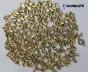 Kundan stone For Jewellery making, Bangles Embroidery Craft & Cloth Works, 10 mm S shape Sliver 500 pieces