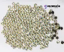 Kundan stone For Jewellery making, Bangles Embroidery Craft & Cloth Works, 6 mm Round Sliver 500 pieces