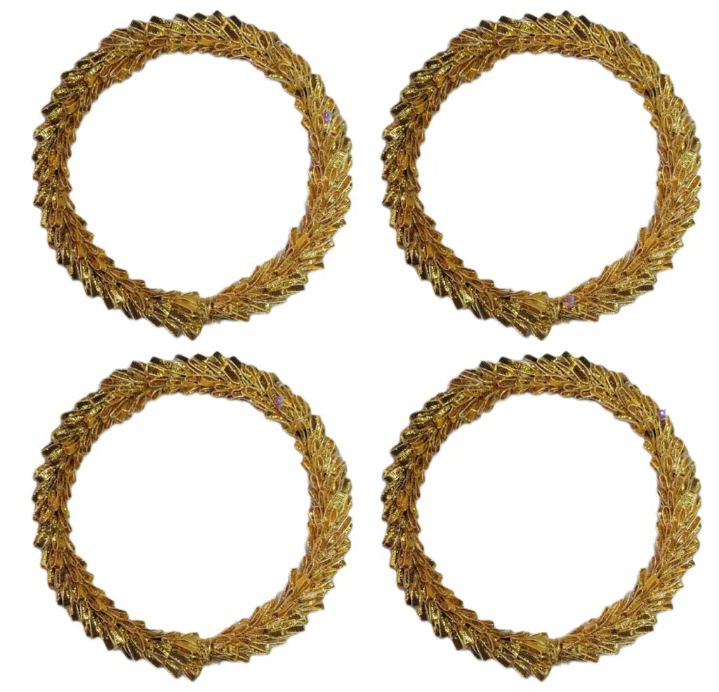  Wool Rings for Wall Hanging, Jhoomer Craft Work, 4.6 inch, 4 Pieces (copy)