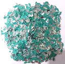 Mirror beads For Jewellery Making, Craft Work and Lippan Art Work, Silver Eye 6x3mm 1000 Pieces