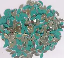 Mirror beads For Jewellery Making, Craft Work and Lippan Art Work, Silver Eye 12x6mm 500 Pieces