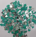 Mirror beads For Jewellery Making, Craft Work and Lippan Art Work, Silver Triangle 8mm 500 Pieces