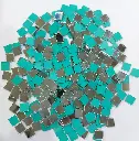 Mirror beads For Jewellery Making, Craft Work and Lippan Art Work, Silver Square 8mm 500 Pieces