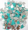 Mirror beads For Jewellery Making, Craft Work and Lippan Art Work, Silver Deepak 20mm 500 Pieces