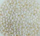 Pearl Beads for Jewllery making, Embroidery, Rakhi, Arts & Craft, Decoration works, 3mm, 100gm