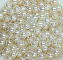 Pearl Beads for Jewllery making, Embroidery, Rakhi, Arts & Craft, Decoration works, 6mm, 100gm