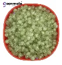 Crackle glass crystal beads for bracelet, rakhi,  Jewellery making, 8mm Green, 100 pc